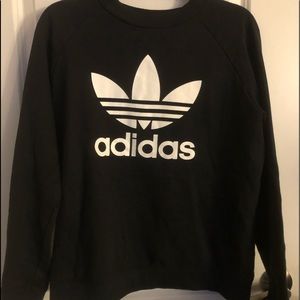Adidas black sweatshirt